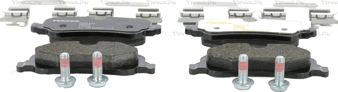 Тормозные колодки Ferodo Premier. Артикул FDB4432
