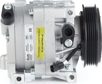 Компрессор кондиционера Nissens ** FIRST FIT ** для Fiat Palio I 1997-2004. Артикул 890187