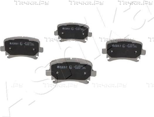 Тормозные колодки ASHIKA задние для SEAT Altea I 2006-2015. Артикул 51-00-00007
