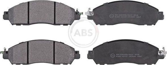 Тормозные колодки ABS. Артикул 35128