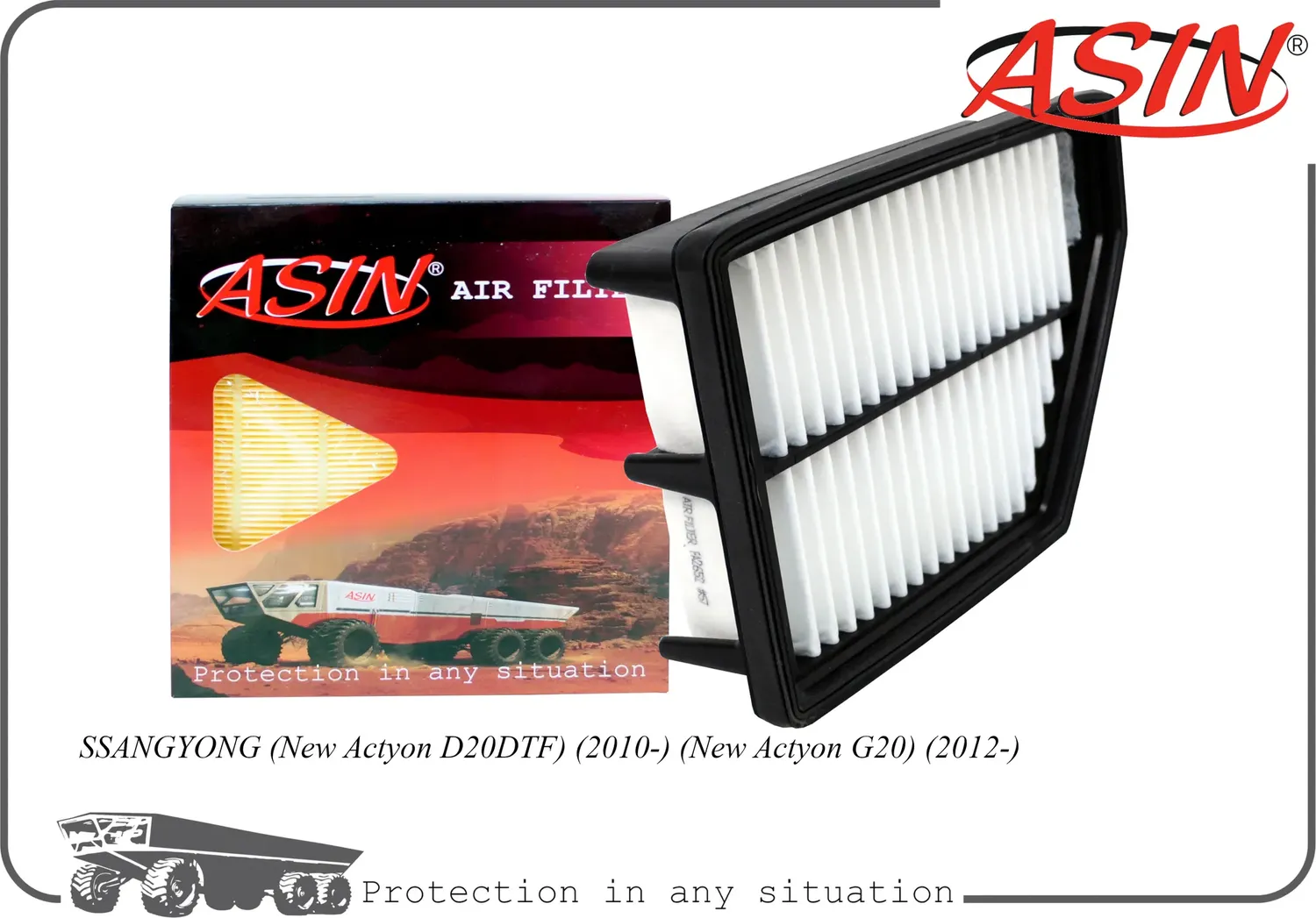 Фильтр воздушный 2314034101/ASIN.FA2652 ASIN Asin. Артикул ASINFA2652