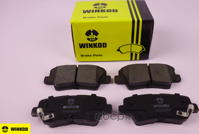 W0090BP_колодки дисковые задние!/ Hyundai Elantra/Solaris/Accent, Kia Soul all 0 (Winkod). Артикул W0090BP