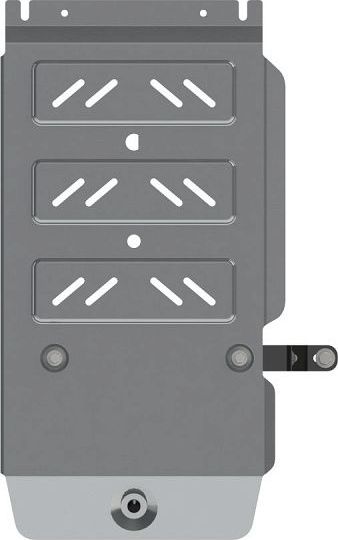 Защита алюминиевая Шериф (4 мм) для КПП BMW X6M 2016-2019. Артикул 3339