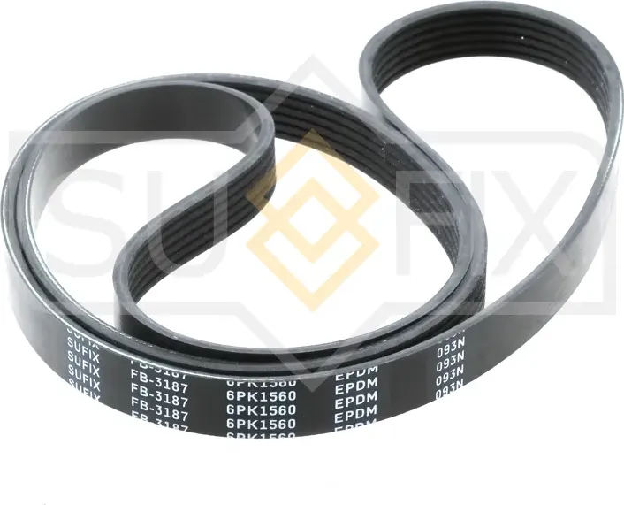 Ремень поликлиновый 6PK1560 (Sufix). Артикул FB-3187