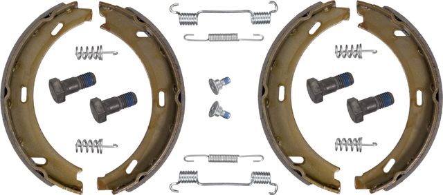 Тормозные колодки (стояночная тормозная система) Febi Bilstein задние для Mercedes-Benz S-Класс III (W140) 1991-1999. Артикул 08200