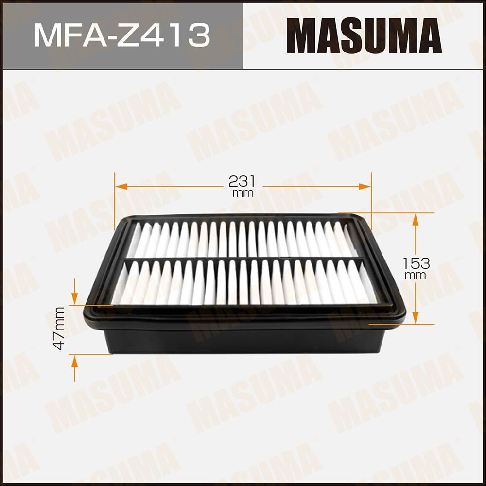 Воздушный фильтр Masuma. Артикул MFA-Z413