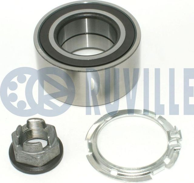 Ступичный подшипник (комплект) Ruville передний для Renault Laguna II 2001-2007. Артикул 221487