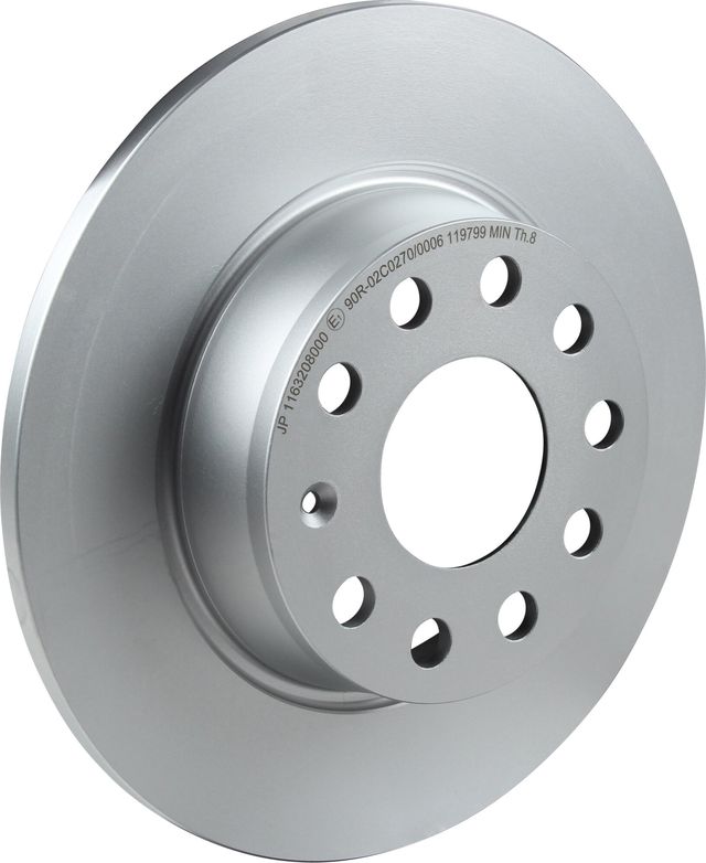Тормозной диск JP Group задний для Skoda Octavia A7 2012-2019. Артикул 1163208000