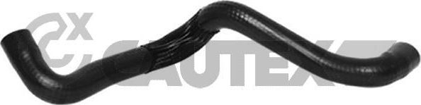 Патрубок радиатора (системы охлаждения) Cautex. Артикул 753389