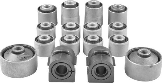 Комплект сайлентблоков подвески 16 шт задней оси FORD MONDEO (III / BWY) универс Tedgum. Артикул 00227736