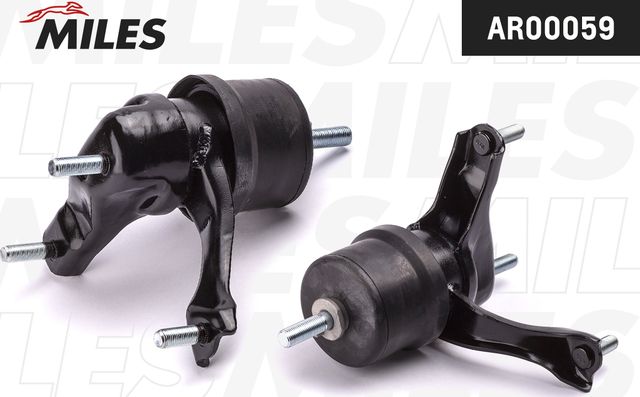 Подушка (опора) двигателя Miles левая для Toyota Highlander III (U50) 2014-2019. Артикул AR00059