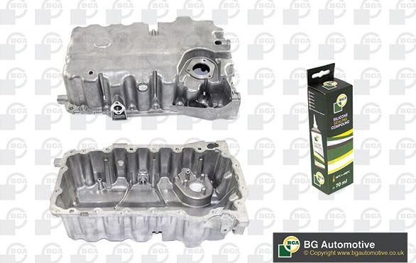 Масляный поддон картера двигателя BGA для Audi TT II (8J) 2008-2014. Артикул SP0118