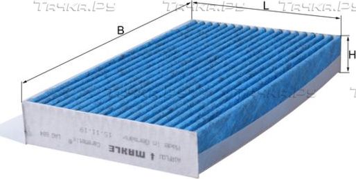 Салонный фильтр Mahle CareMetix®. Артикул LAO 684