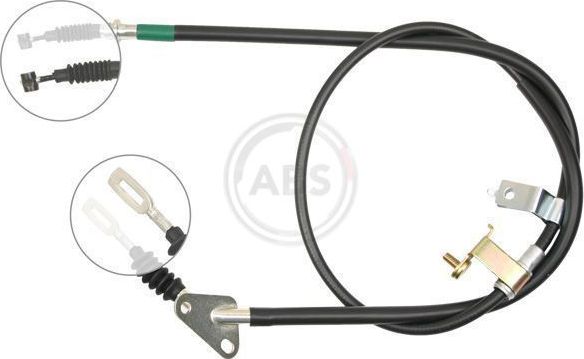 Трос ручника (тросик ручного тормоза) ABS. Артикул K14498