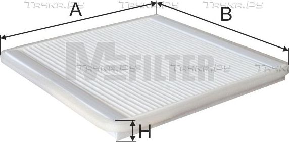 Салонный фильтр MFilter для Toyota Previa I (XR10, XR20) 1990-2000. Артикул K 980