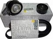 Приводной ремень поликлиновой с роликами (комплект) Renault. Артикул 7701477528