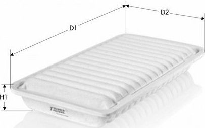 Воздушный фильтр Tecneco Filters. Артикул AR25654PMJ