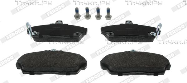 Тормозные колодки Ferodo Premier Eco Friction передние для Honda Concerto 1989-1995. Артикул FDB613