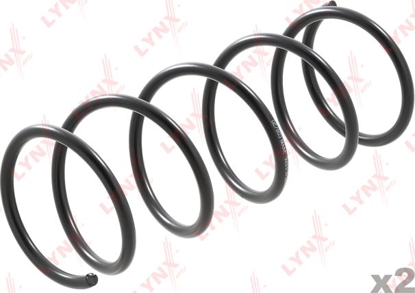 Пружина подвески LYNXauto передняя для Ford Focus I 1998-2005. Артикул SC-1376