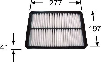 Воздушный фильтр JS Asakashi. Артикул A9424