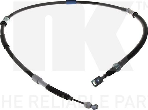 Трос ручника (тросик ручного тормоза) NK правый для Toyota Corolla E110 1997-2002. Артикул 9045182