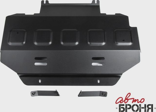 Защита АвтоБРОНЯ для радиатора Great Wall Poer King Kong МКПП 4WD 2023-2026. Артикул 111.02026.1