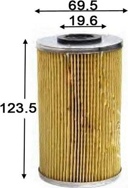 Топливный фильтр JS Asakashi. Артикул FE1006