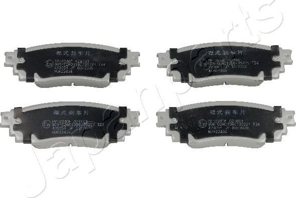 Тормозные колодки Japanparts. Артикул PP-234AF