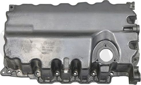 Масляный поддон картера двигателя Vika (алюминий) для Audi A1 I (8X) 2014-2018. Артикул 11031409301