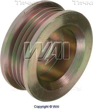 Шкив генератора WAI для Toyota Starlet V (P90) 1996-1999. Артикул 24-82256