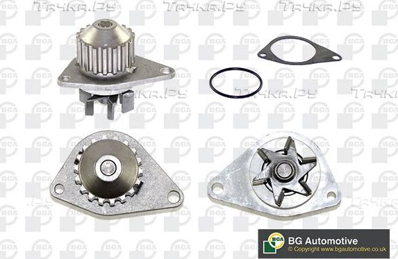 Помпа (водяной насос) BGA для Peugeot Bipper 2008-2026. Артикул CP3358