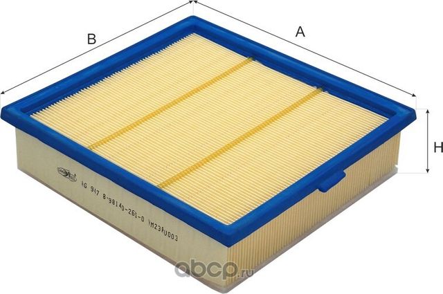 Фильтр воздушный (Goodwill). Артикул AG947