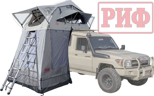 Тамбур к палатке РИФ Soft RT01-140, тент серый. Артикул RIFAN0114080001