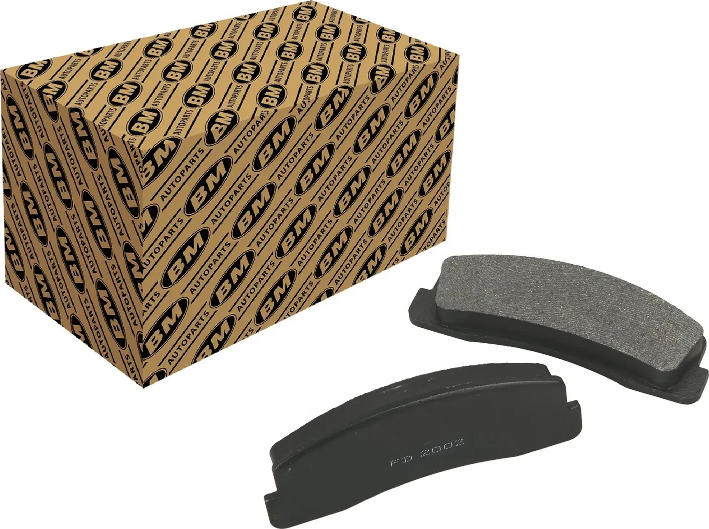 Колодки тормозные дисковые ВАЗ 2121, 2123 (BM). Артикул FD 2002