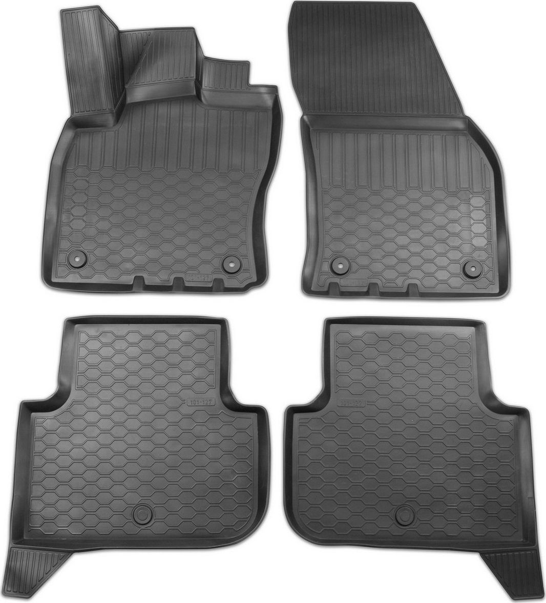 Коврики AutoMax для салона Volkswagen Tiguan II (DSG РКПП) 2016-2020 2020-2026. Артикул 5199507AM