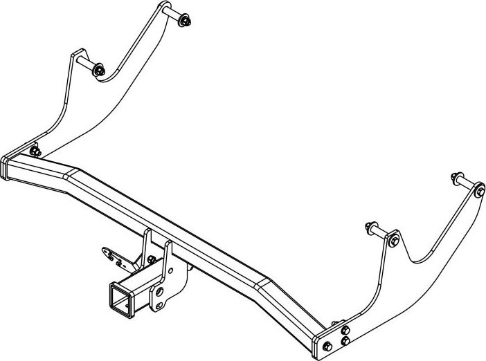 Фаркоп AvtoS для Lada Largus 2012-2026 (без шара в комплекте). Артикул RN 03B