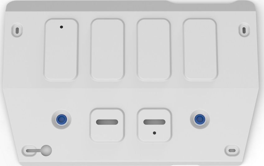 Защита алюминиевая Rival для картера FAW Bestune T55 2021-2026. Артикул 333.8013.1