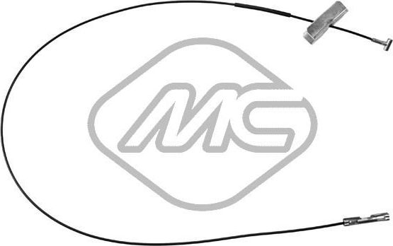 Трос ручника (тросик ручного тормоза) Metalcaucho. Артикул 80091