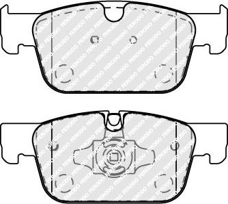 Тормозные колодки Ferodo Premier Eco Friction передние для Volvo XC60 II 2017-2026. Артикул FDB4994