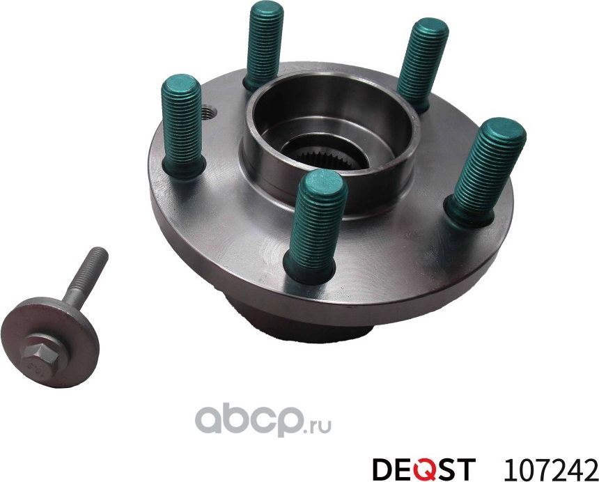 Ступица колеса в сборе с подшипником передняя Ford Ford S Max/Galaxy 06 (Deqst) Deqst. Артикул 107242