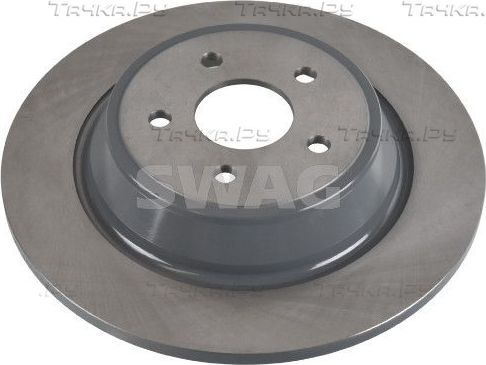 Тормозной диск SWAG задний для Ford Mondeo V 2014-2026. Артикул 33 10 6604