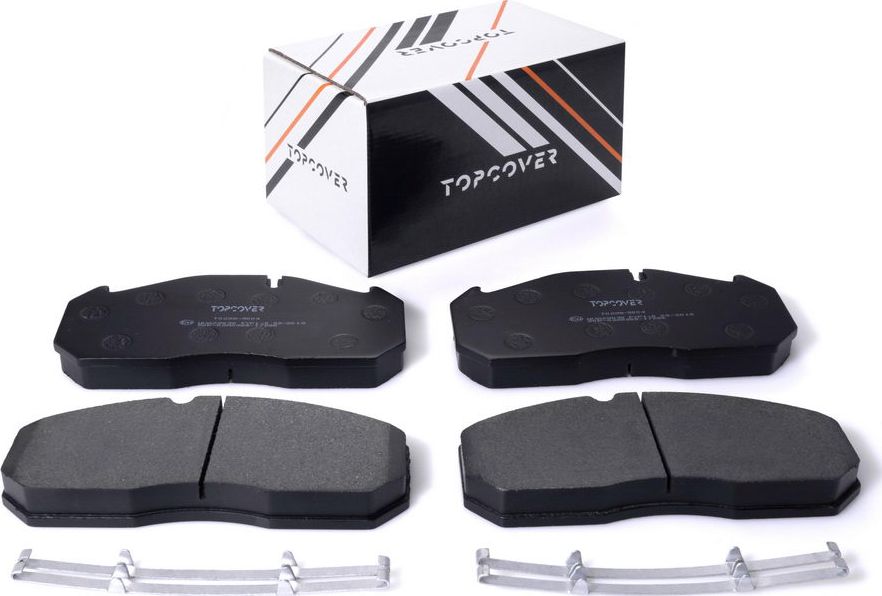 Колодки тормозные передние к-кт RENAULT TRUCK MAGNUM (1992-2000)/MAN (Topcover). Артикул T02985004