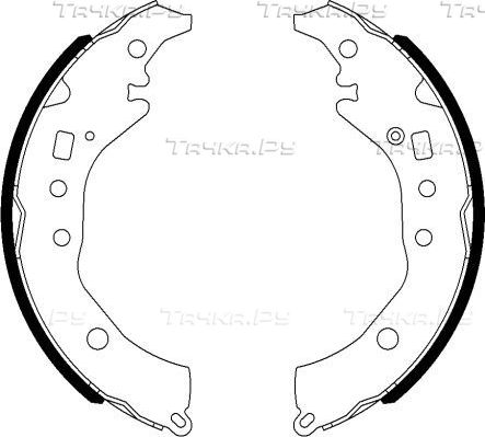 Тормозные колодки Mintex задние для Toyota Yaris III 2011-2014. Артикул MFR686