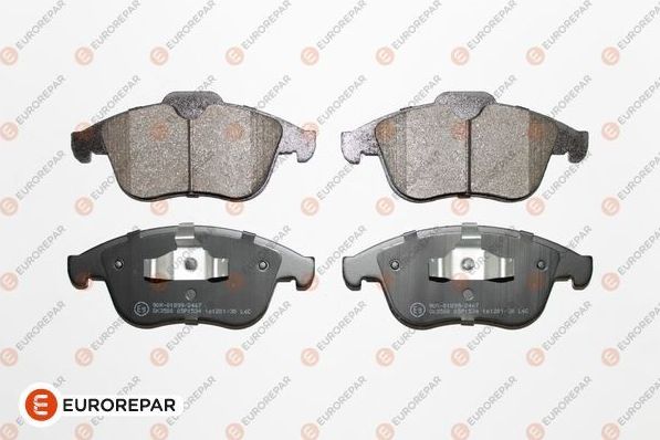 Тормозные колодки Eurorepar передние для Renault Megane IV 2010-2015. Артикул 1623055880