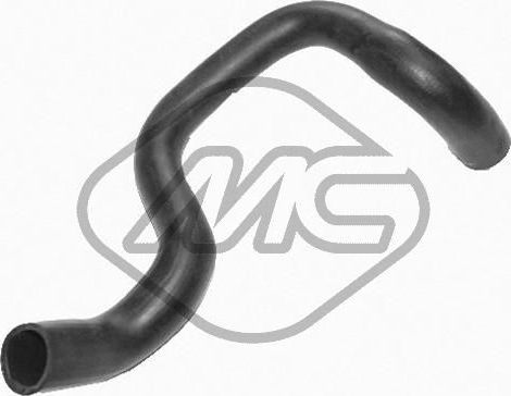 Патрубок радиатора (системы охлаждения) Metalcaucho. Артикул 09129