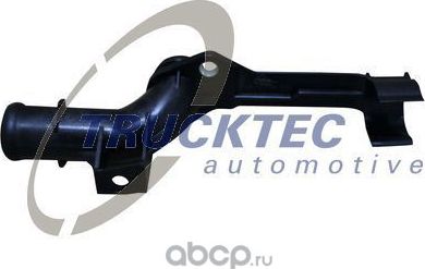 Патрубок радиатора (системы охлаждения) Trucktec Automotive. Артикул 02.19.317