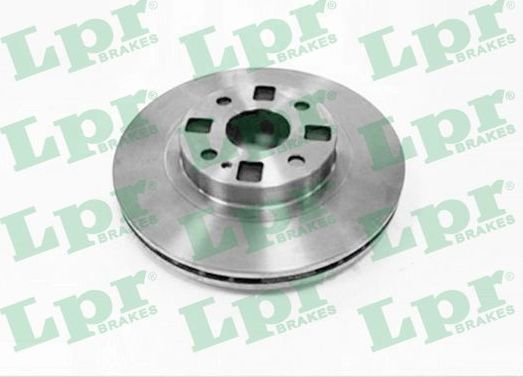 Тормозной диск LPR передний для Mazda 323 V (BA) 1998-1998. Артикул M5840V