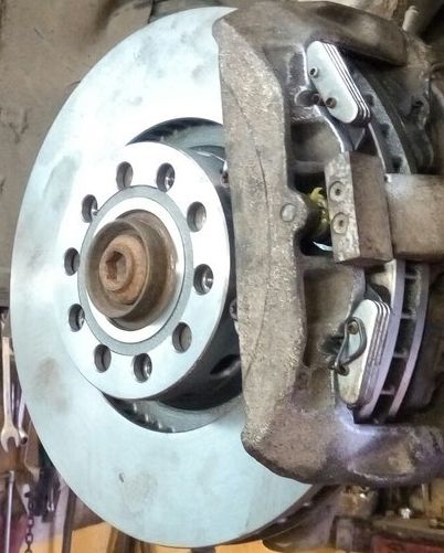 Тормозной диск Bosch передний для Audi A8 I (D2) 1994-1998. Артикул 0 986 478 617