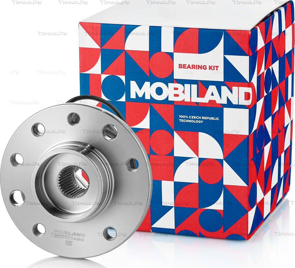 Ступица колеса (в сборе) Mobiland передняя для Opel Zafira B 2005-2019. Артикул 220101490