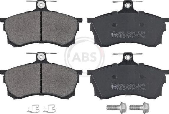 Тормозные колодки ABS. Артикул 36918